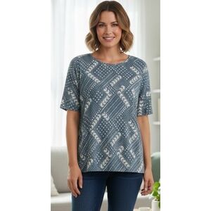 L.L. Bean Bandana Print Tee